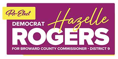 Hazelle Rogers for Broward County Commissioner, District 9 Logo